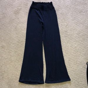 Navy blue love tree high waisted pants bell bottom